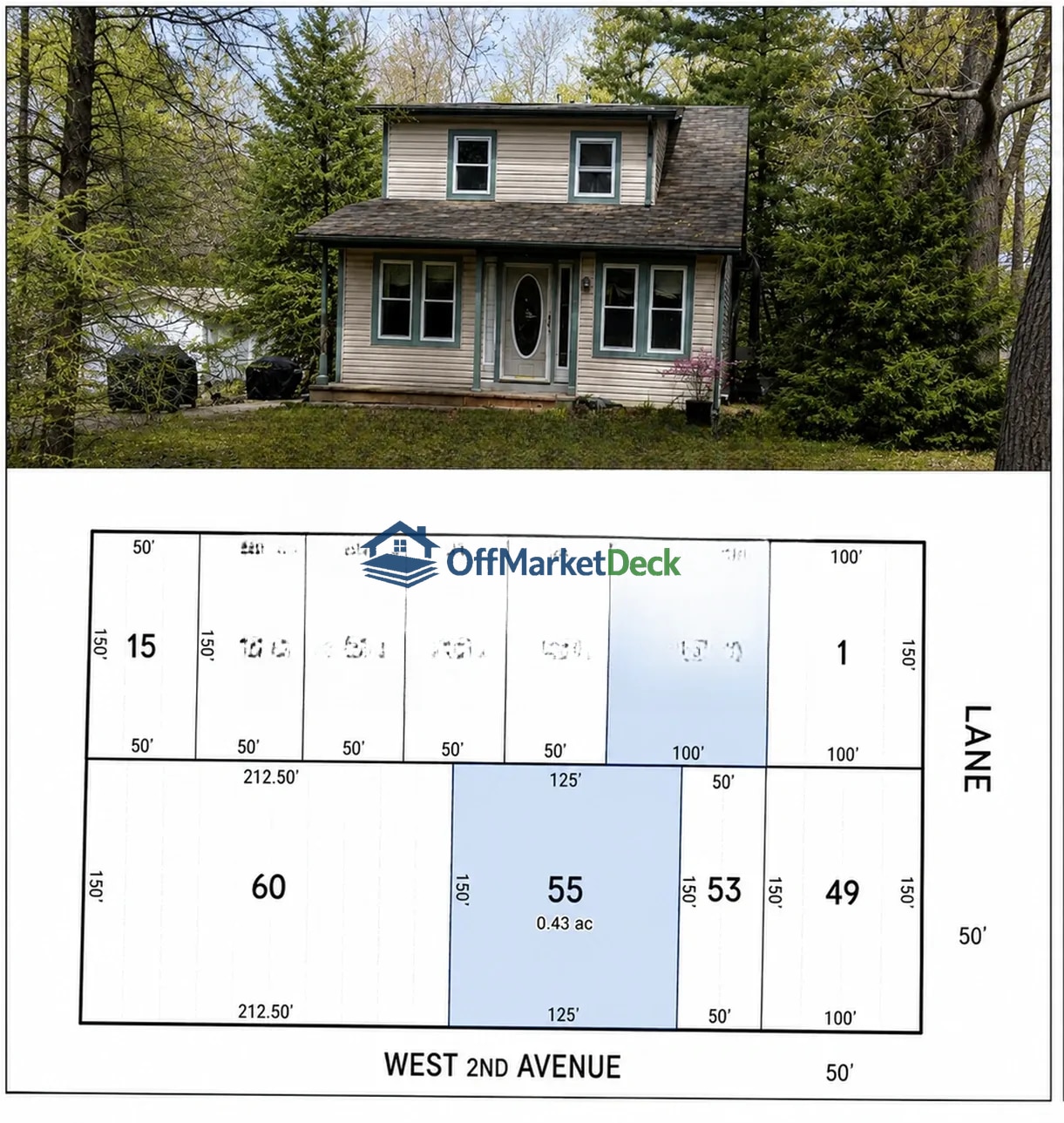 Off-market house in Pine Hill, New Jersey — 1 bed, 1 bath, $160,000 - Blurred background Image