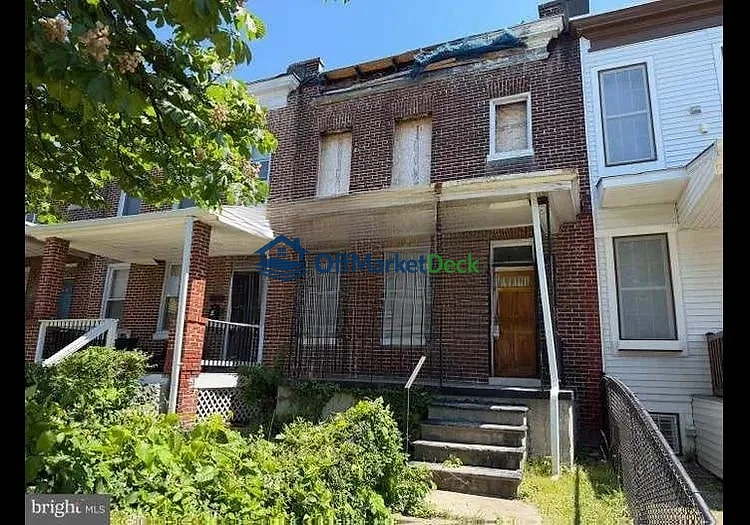 Off-market house in Baltimore, Maryland — 3 beds, 1 bath, $45,000 — photo 5 of 8