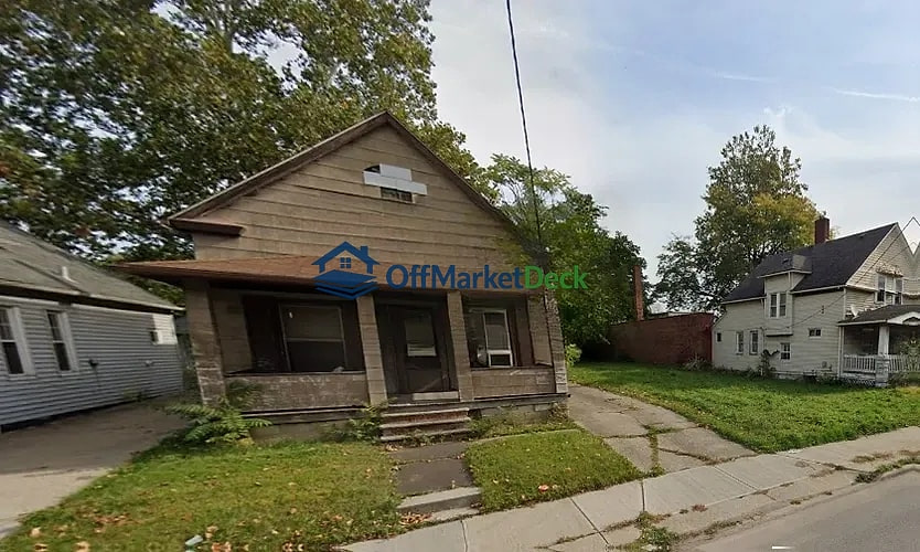 Off-market house in Cleveland, Ohio — 4 beds, 1 bath, $25,000