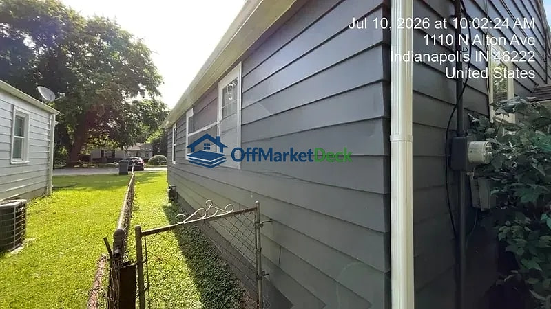 Off-market house in Indianapolis, Indiana — 2 beds, 1 bath, $77,990 — photo 8 of 8