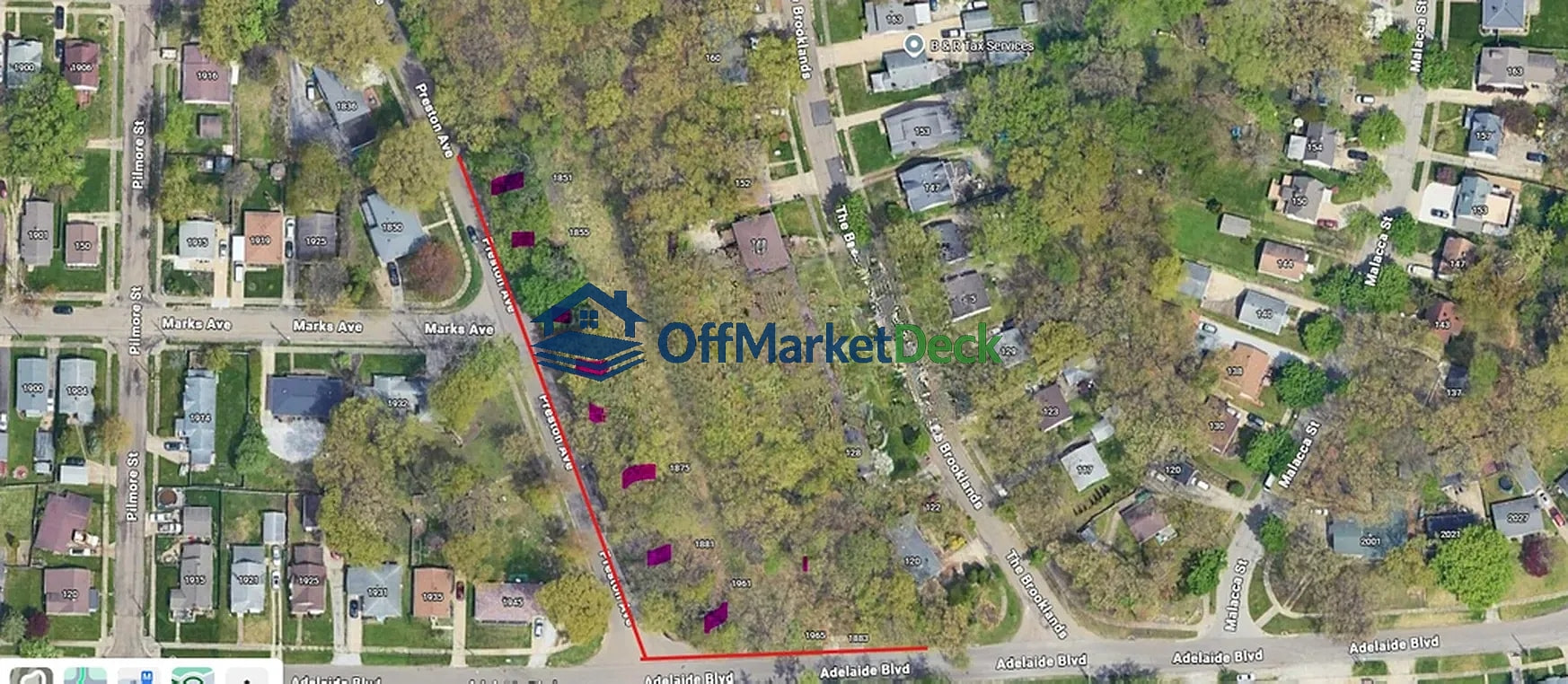 Off-market land in Akron, Ohio — 1.23 acres, $50,000 — photo 3 of 8