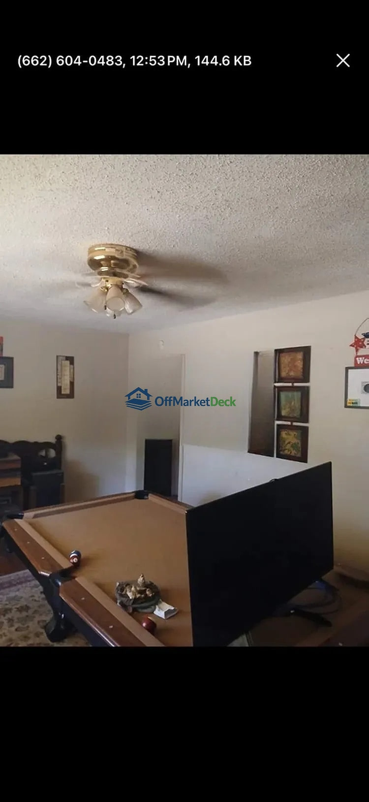 Off-market house in Senatobia, Mississippi — 3 beds, 2 baths, $78,250 — photo 3 of 8