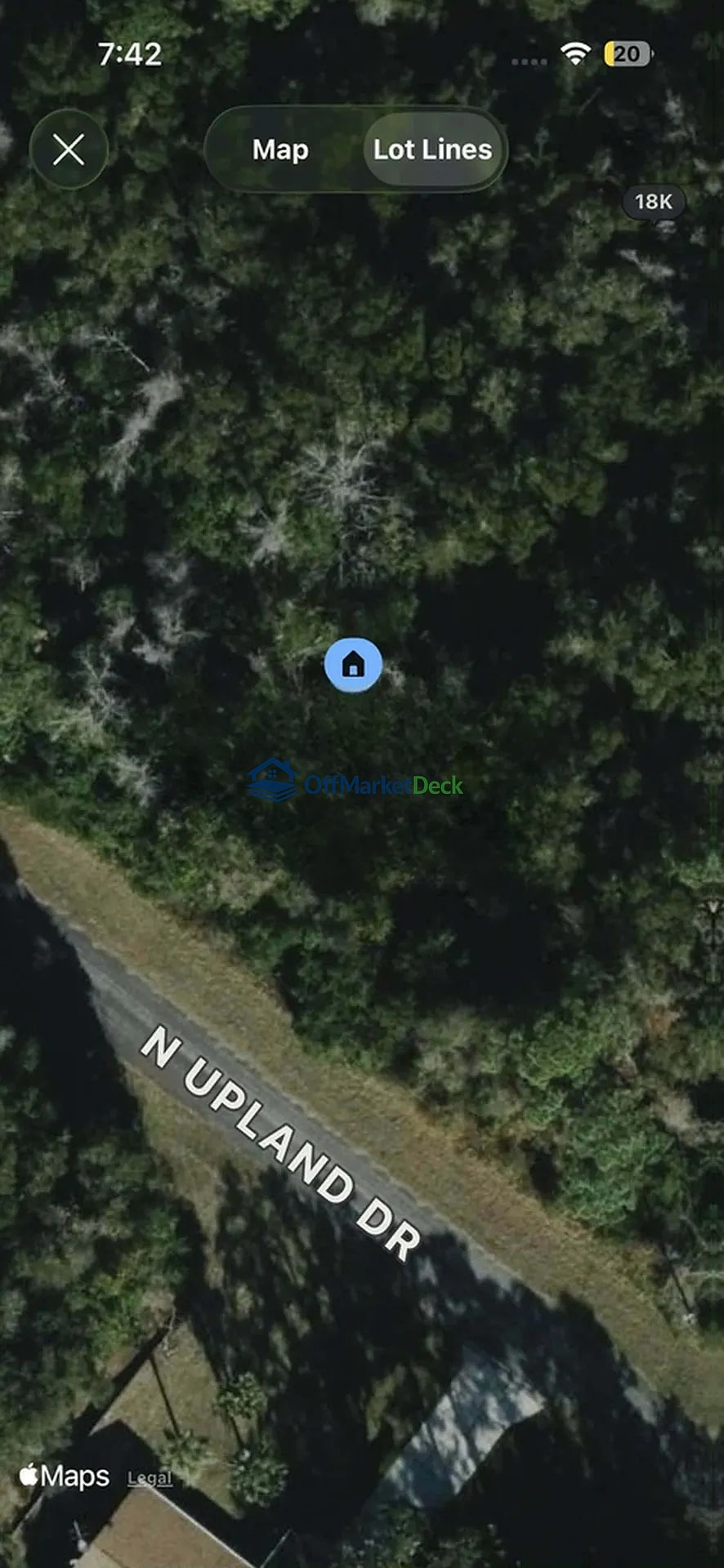 Off-market land in Citrus Springs, Florida — 0.29 acres, $24,900 — photo 2 of 3