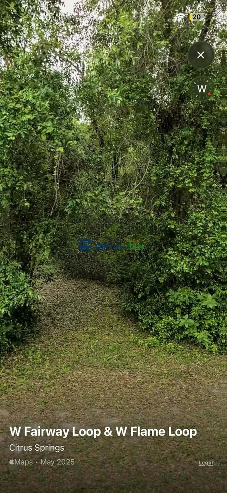 Off-market land in Citrus Springs, Florida — 0.29 acres, $24,900 — photo 3 of 3