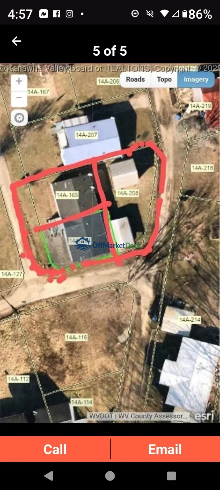 Off-market land in Alum Creek, West Virginia — 0.17 acres, $18,000 — photo 3 of 4