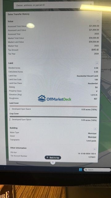 Off-market land in Atlanta, Georgia — 0.05 acres, $3,000 — photo 3 of 3