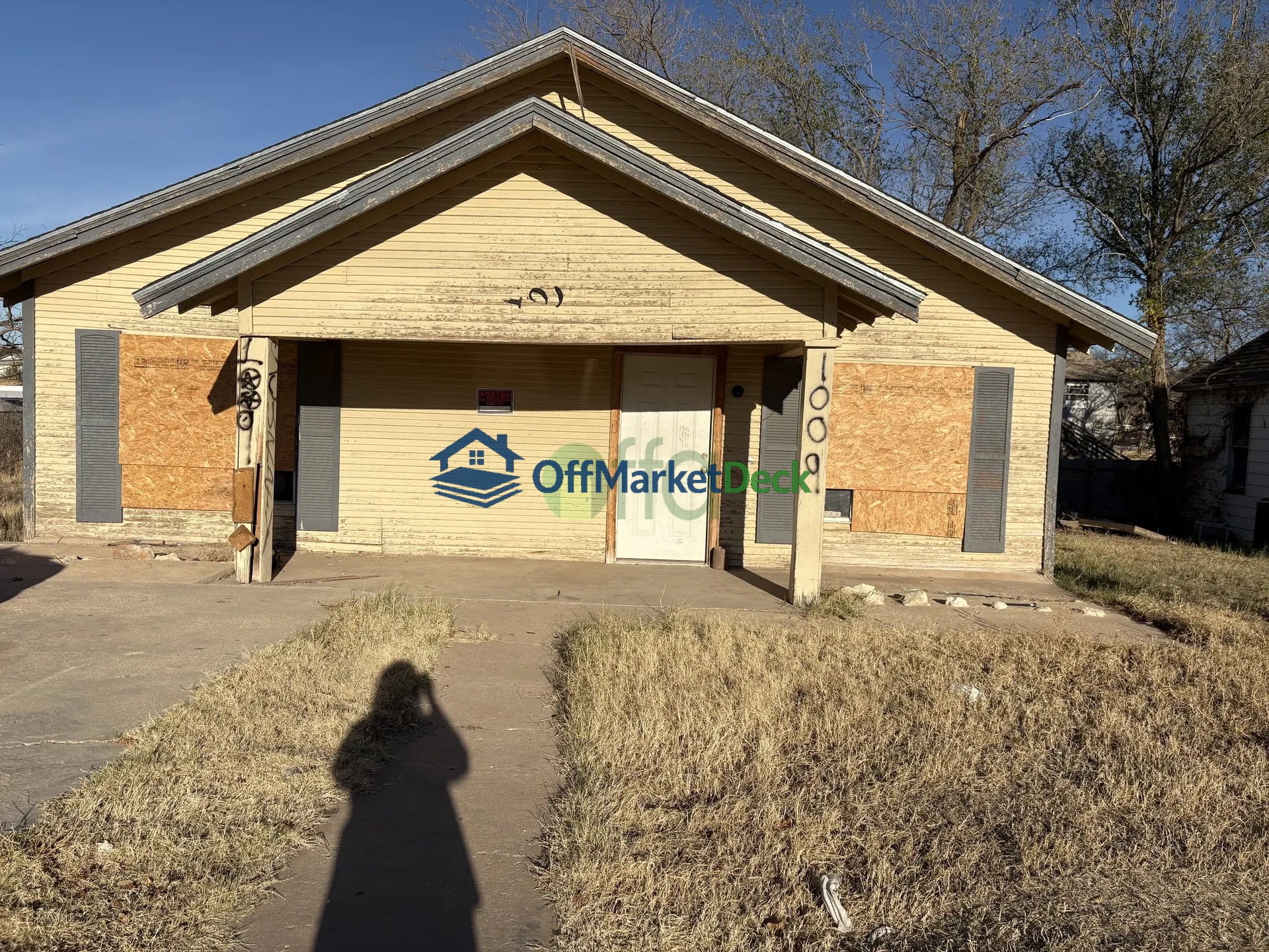 Off-market house in Big Spring, Texas — 3 beds, 1 bath, $55,000