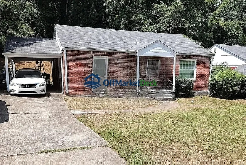 Off-market house in Atlanta, Georgia — 3 beds, 1 bath, $179,500