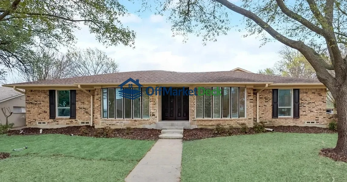 Off-market house in Garland, Texas — 5 beds, 4 baths, $60,000 - Blurred background Image