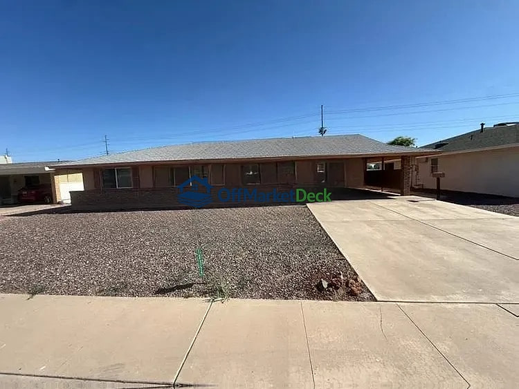 Off-market house in Peoria, Arizona — 3 beds, 2 baths, $199,900