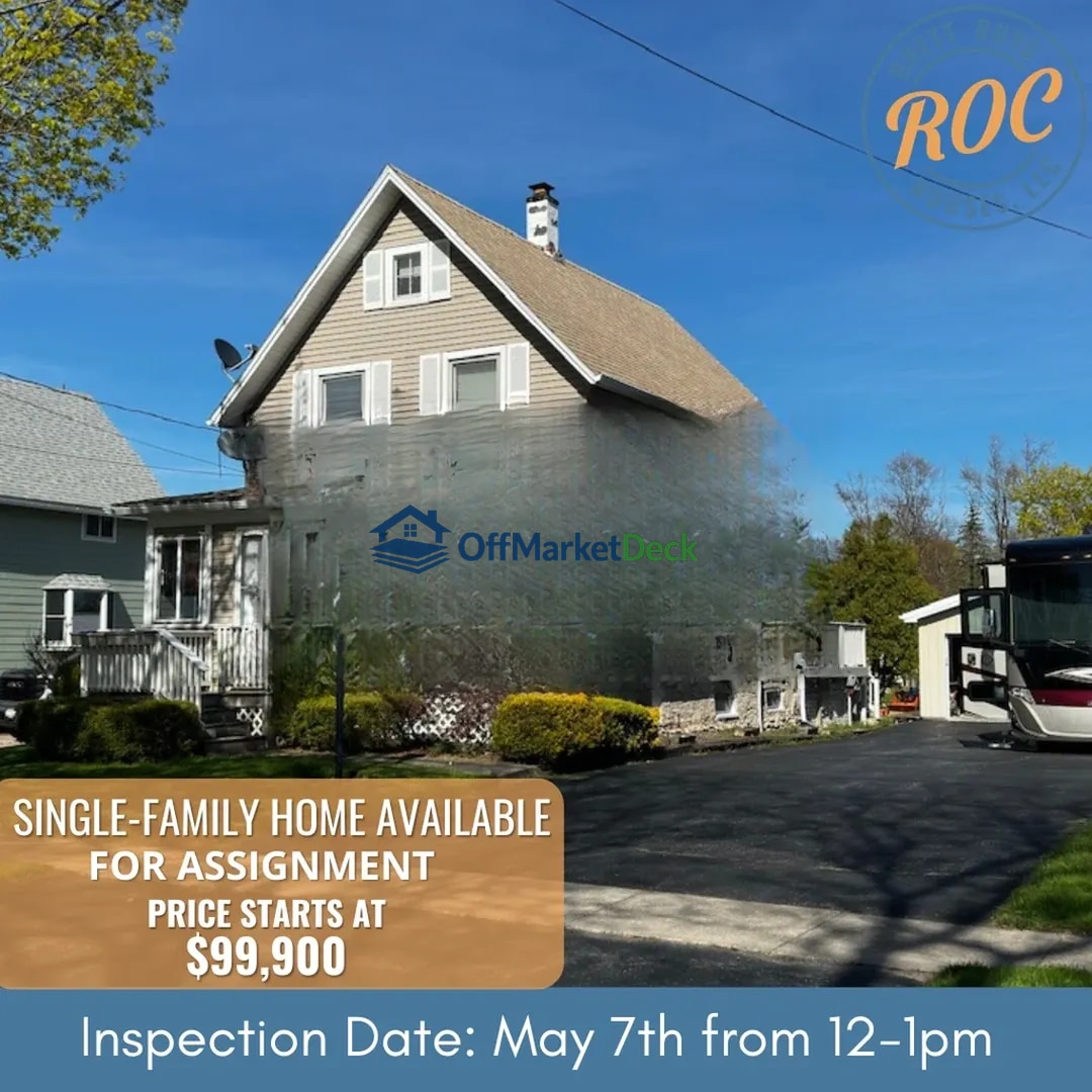 Off-market house in Hilton, New York — 2 beds, 1 bath, $99,900
