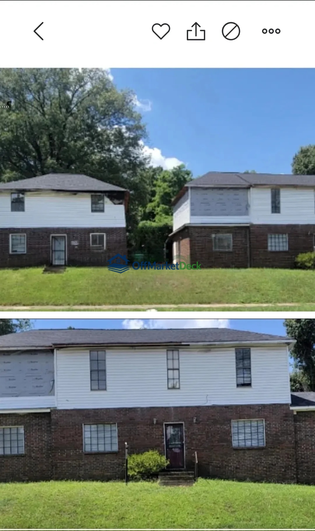 Off-market house in Memphis, Tennessee — 6 beds, 4 baths, $84,000 - Blurred background Image