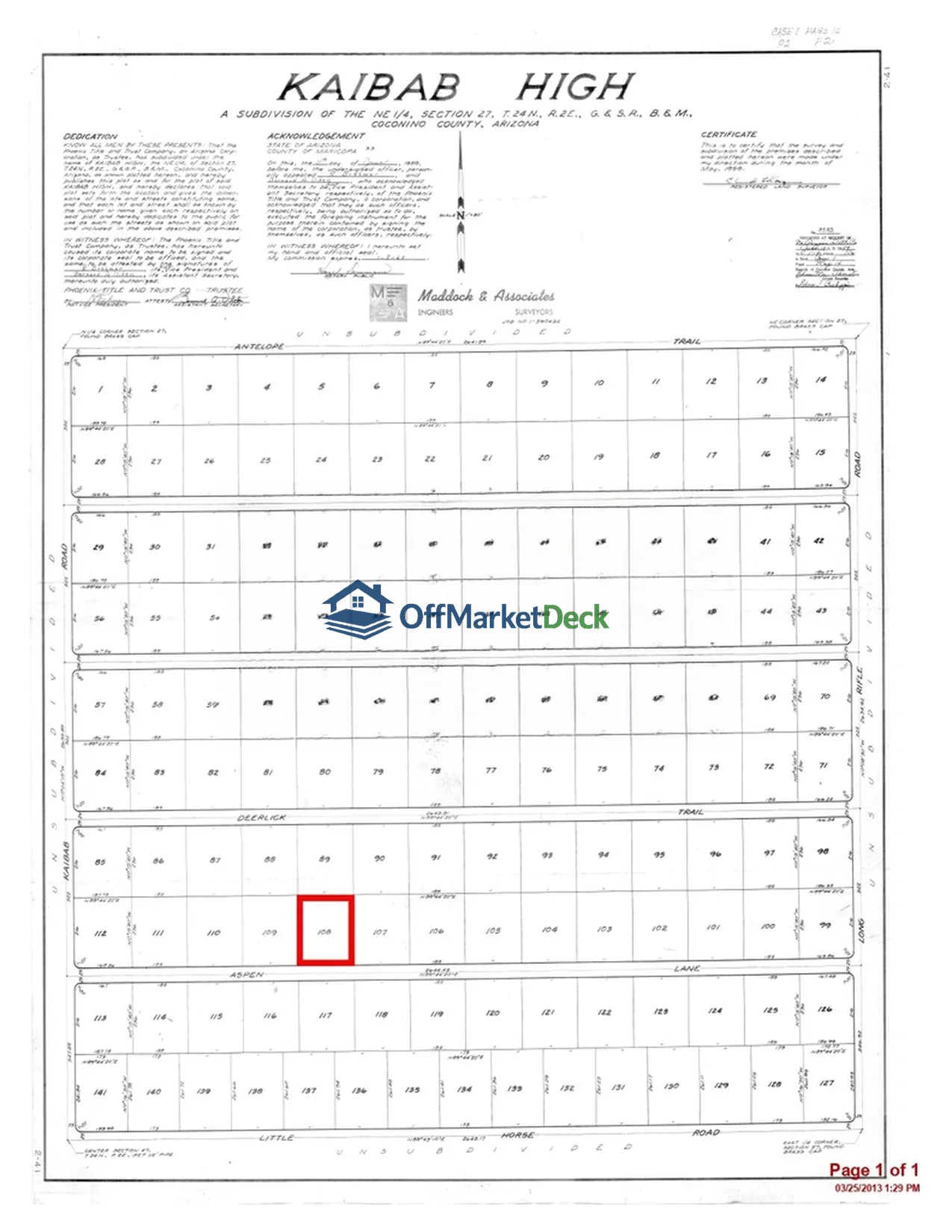 Off-market land in Williams, Arizona — 1 acres, $12,999 — photo 2 of 8