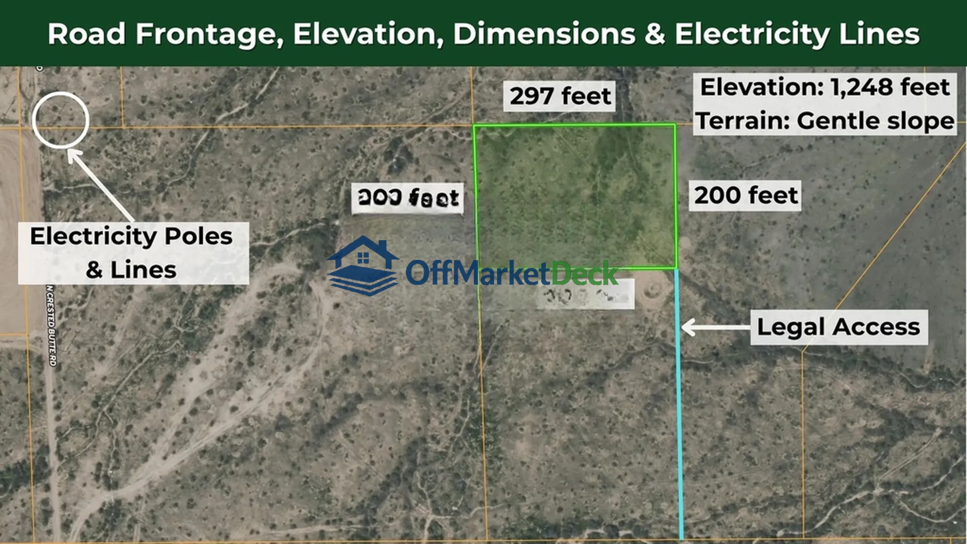 Off-market land in Gilbert, Arizona — 1.5 acres, $49,999 — photo 2 of 8
