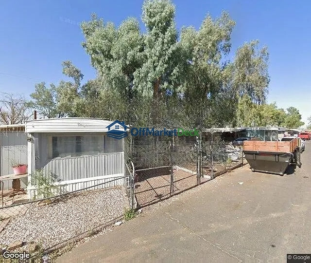 Off-market house in Phoenix, Arizona — 3 beds, 2 baths, $59,900