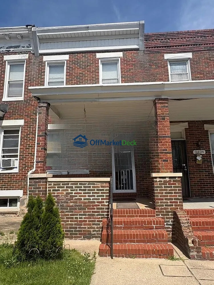 Off-market house in Baltimore, Maryland — 2 beds, 1 bath, $83,400 — photo 2 of 8