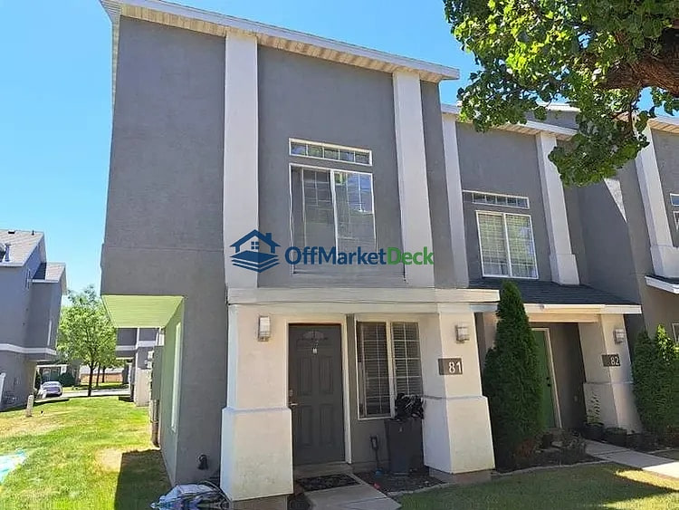 Off-market house in Salt Lake City, Utah — 3 beds, 3 baths, $279,000
