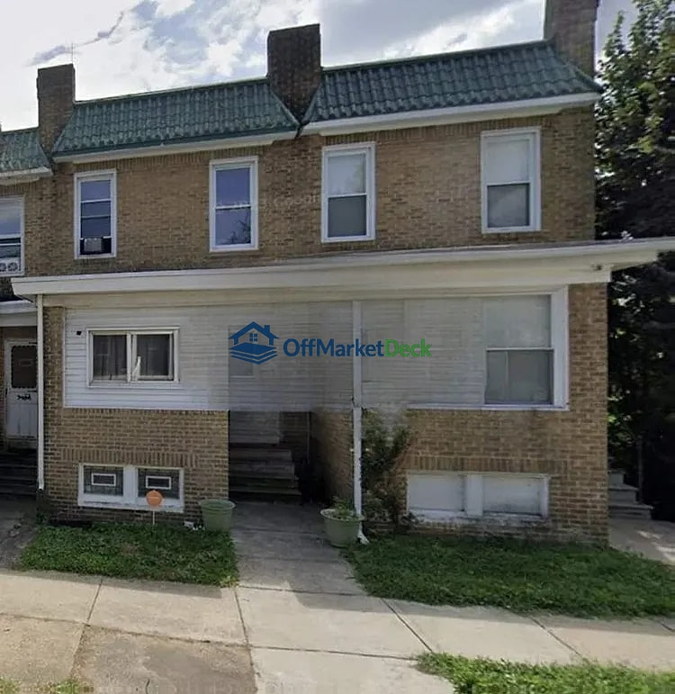 Off-market house in Baltimore, Maryland — 3 beds, 2 baths, $40,000